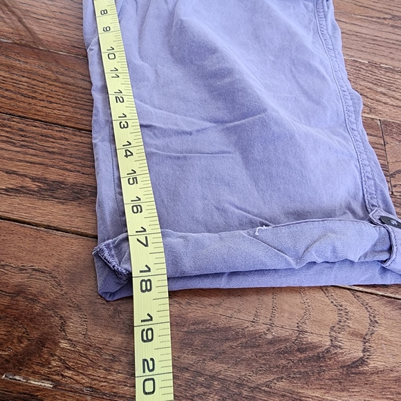 Sonoma Goods For Life Purple Utility Capri Pants Large Hiking Gorpcore Summer - Picture 5 of 8